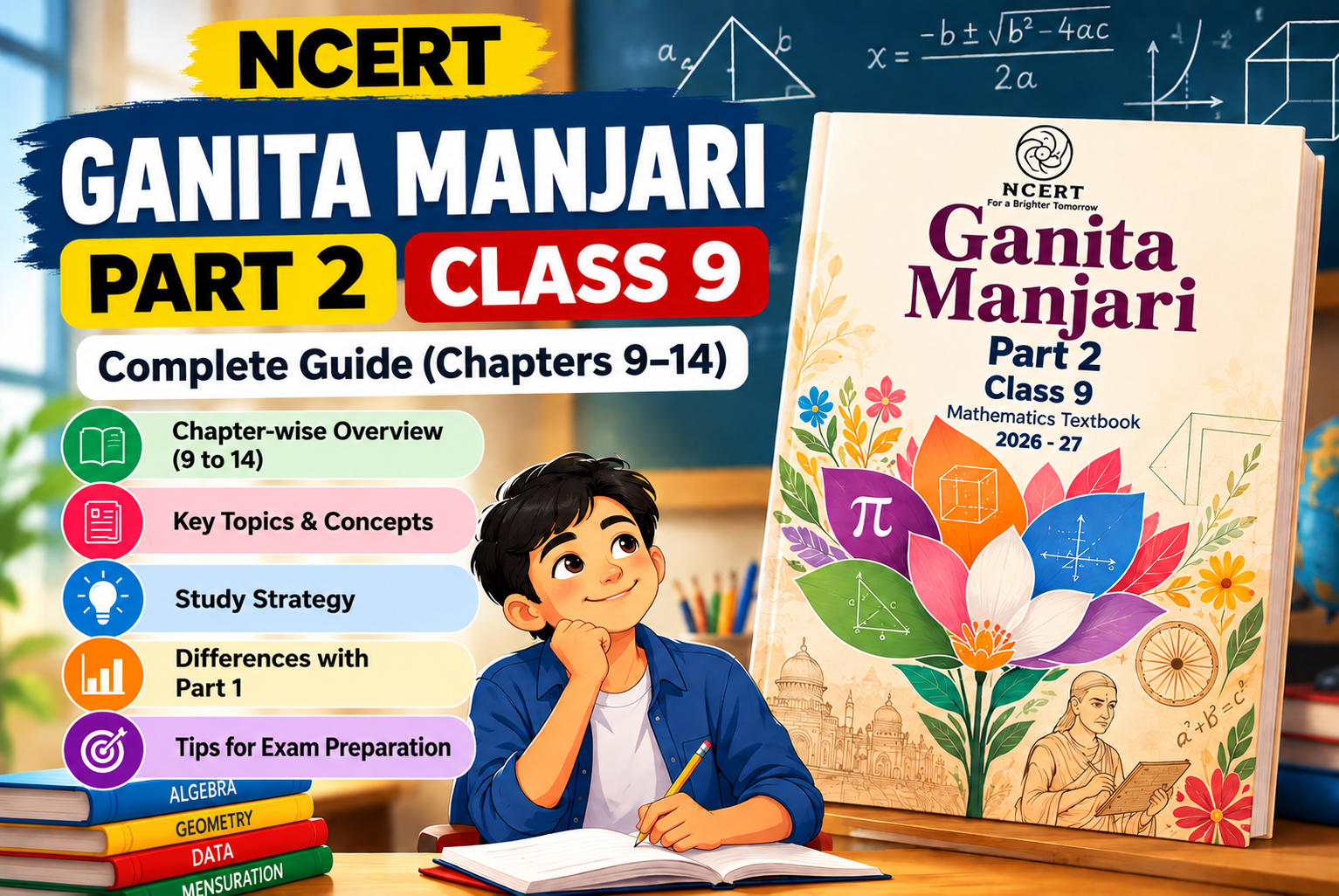 Ganita Manjari Part 2 Class 9: Chapters & Complete Guide 2026-27